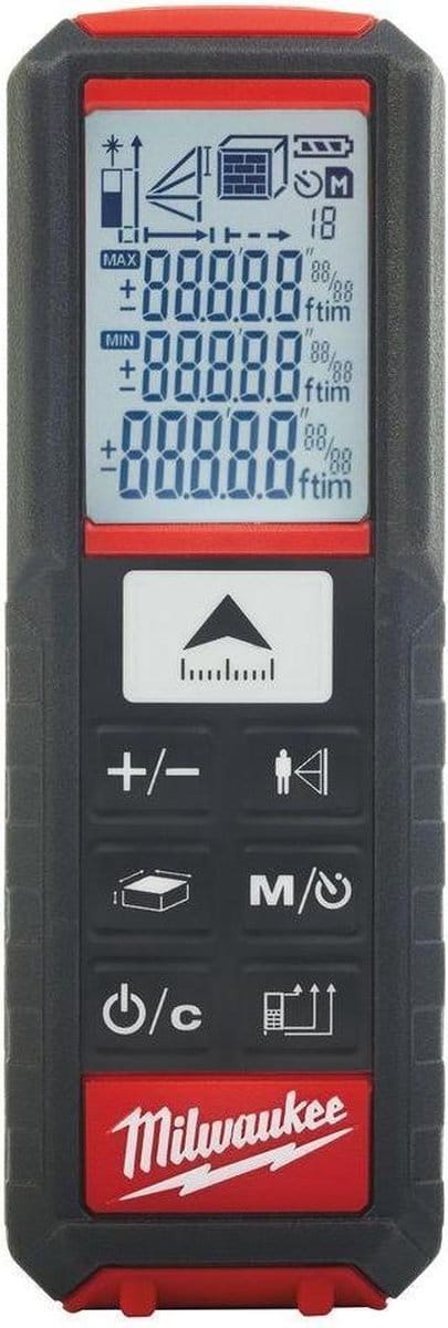MILW handlaserafst mtr, meetbereik 0 - 50m, precisie 1.5mm