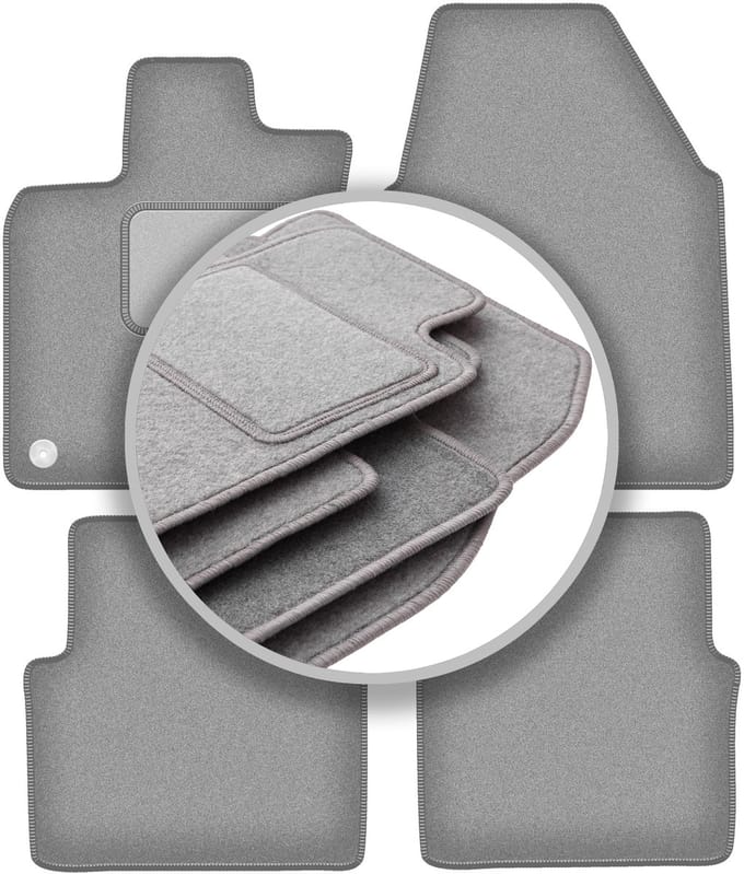 Grijze automatten voor: Nissan Qashqai I J10 (brede) crossover (2007-2013)