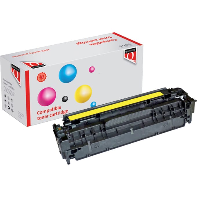 Tonercartridge Quantore alternatief tbv HP CC532A 304A  geel
