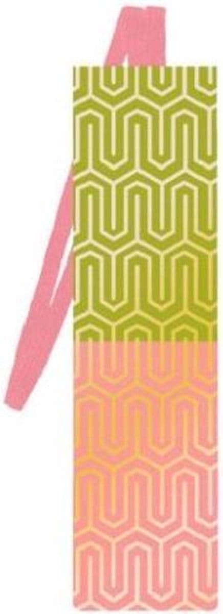 Moses Boekenlegger Jaren '20 Junior 19,5 Cm Papier Goud/roze