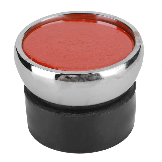 Roestvrij Staal Lakbal Klein Micro Ingelegd Halfrond Lakstrip Verguld Gereedschap brown