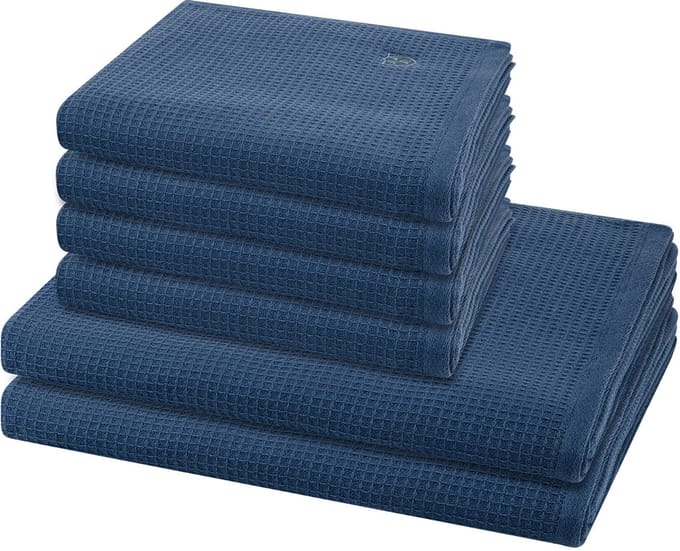 Ross Sonstiges 4 X handdoek 2 X douchehanddoek - in set 6 pack Pique