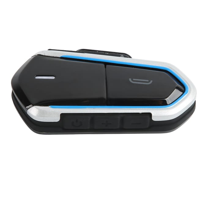 Motor Bluetooth Headset Waterdicht Grote Knop Ultradun Motorhelm Koptelefoon black