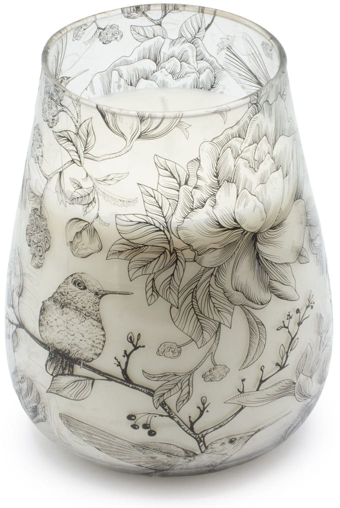 Tall Glass Jar Candles - Drawn by Flame