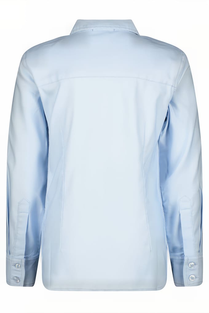 Vingino Lasse Blue Heather Maat: 4 | Overhemden Outlet | Unisex | Blauw