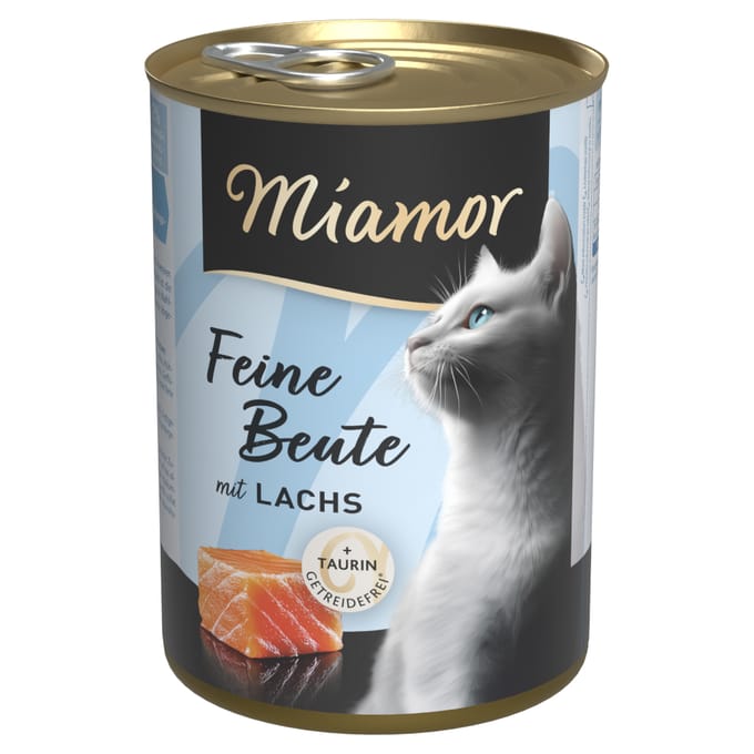 Miamor Fijne Prooi 24 x 400 g Kattenvoer - Zalm