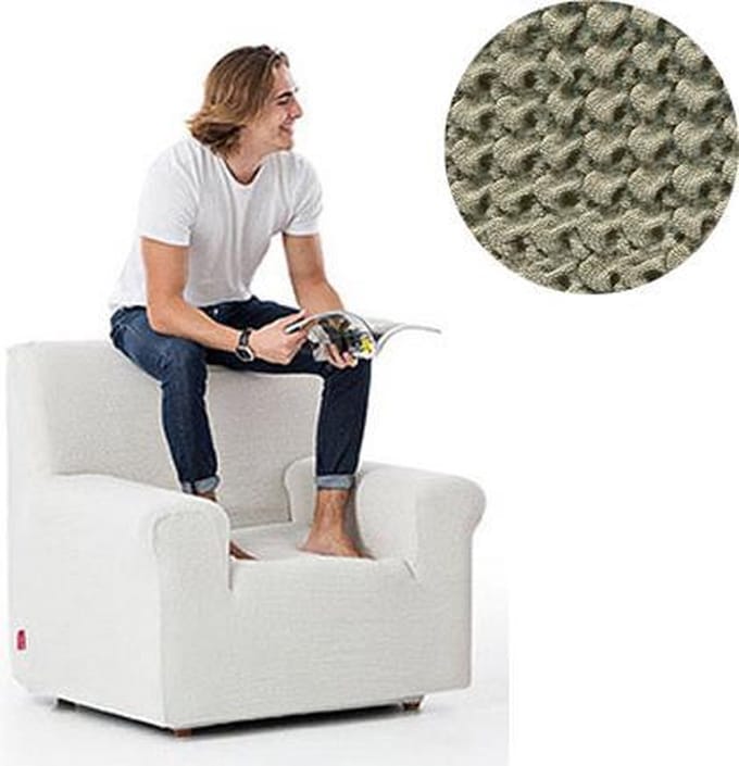 Milos meubelhoes voor fauteuil Linnen - 70-110cm