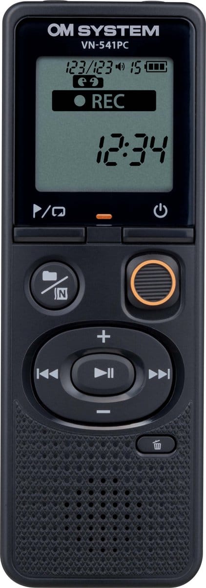 Olympus VN-541PC + CS 131 Intern geheugen Zwart dictaphone