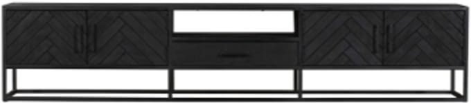 Tv meubel New York - 240 cm - zwart