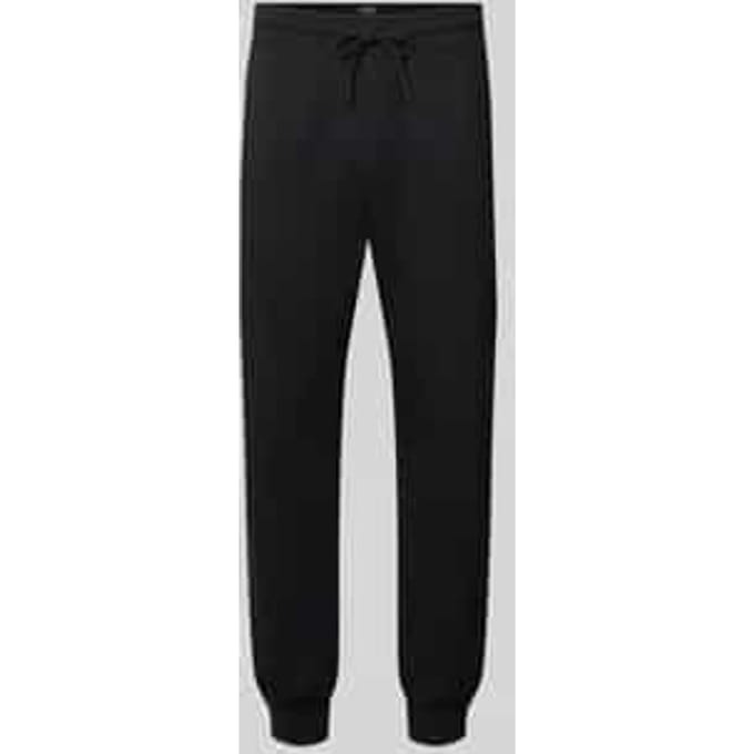 straight fit joggingbroek van katoenmix