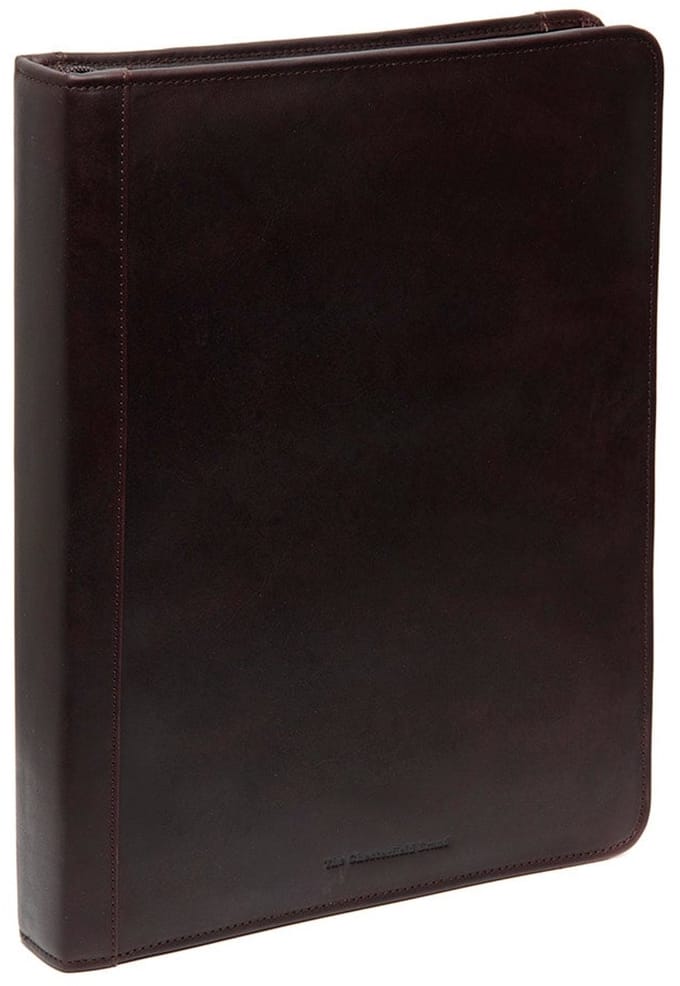 The Chesterfield Brand Aktetas Moreton Document Case Brown Donkerbruin