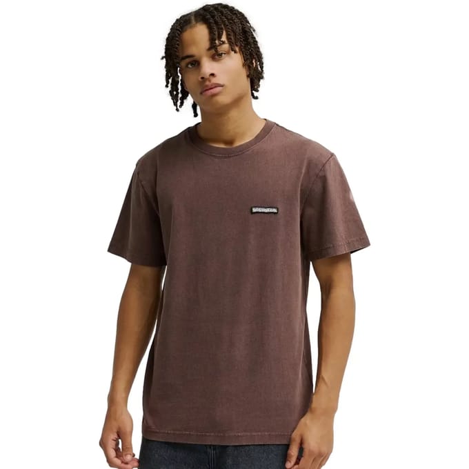 T-shirt DC Shoes Patch It Washed