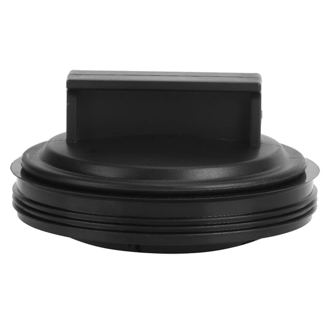 Afvoerplug voor afvalvermaler Spatbescherming Keuken Voedselafvalvermaler Accessoire black