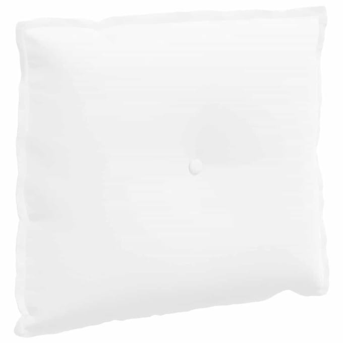 vidaXL - Rugkussen - Wit - 200 - x - 19 - x - 50 - cm - Stof