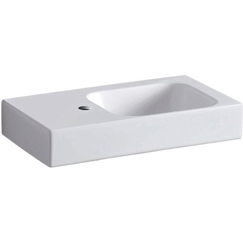Geberit iCon hand wash basin 53 cm with shelf left 124153000