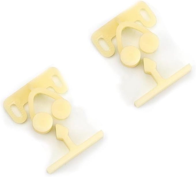 Sterke Plastic Deursloten - 2 Stuks Deurhouders voor Kast, Caravan en Boot Accessoires
