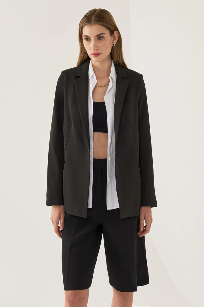Blazer met Voeringdetails