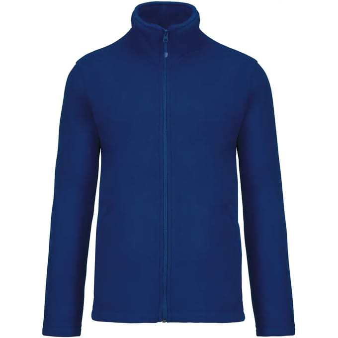 Kariban Microfleece met rits heren K911 - True Indigo - XL