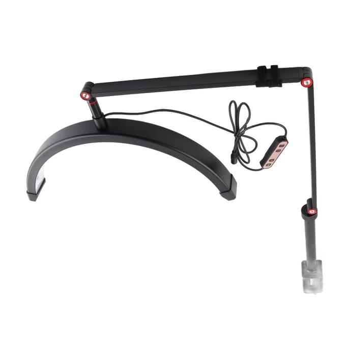 Halve Maan Invullicht 360 graden Rotatie Helderheid Kleurtemperatuur Instelbare LED Invullamp 110-240V