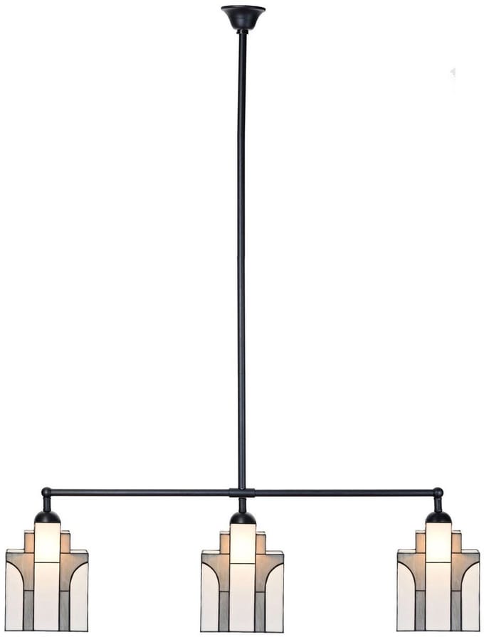 Tiffany T-lamp 3 lichts New York Sky Line - Art Deco Trade