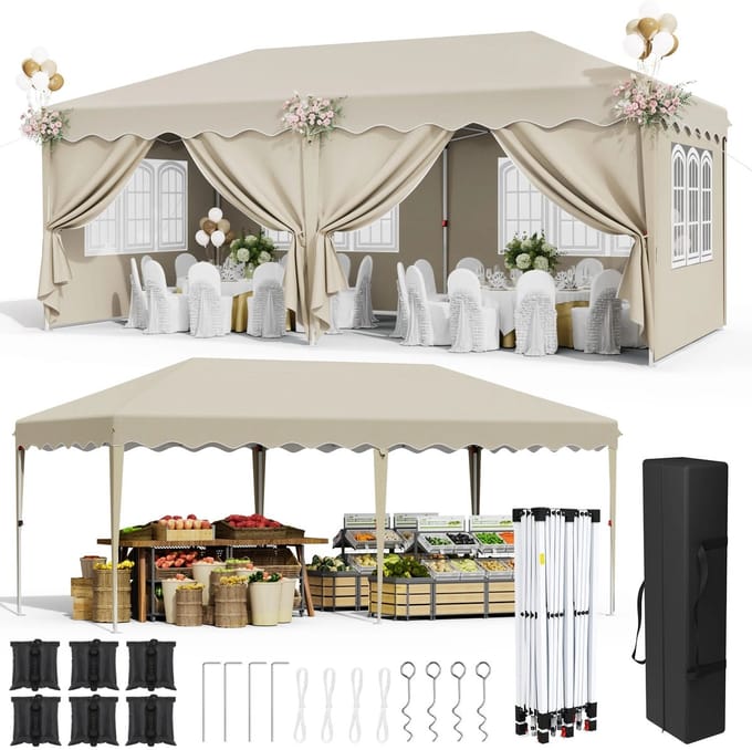 wentinkMo - WMO feesttent - Waterdicht - Opvouwbaar