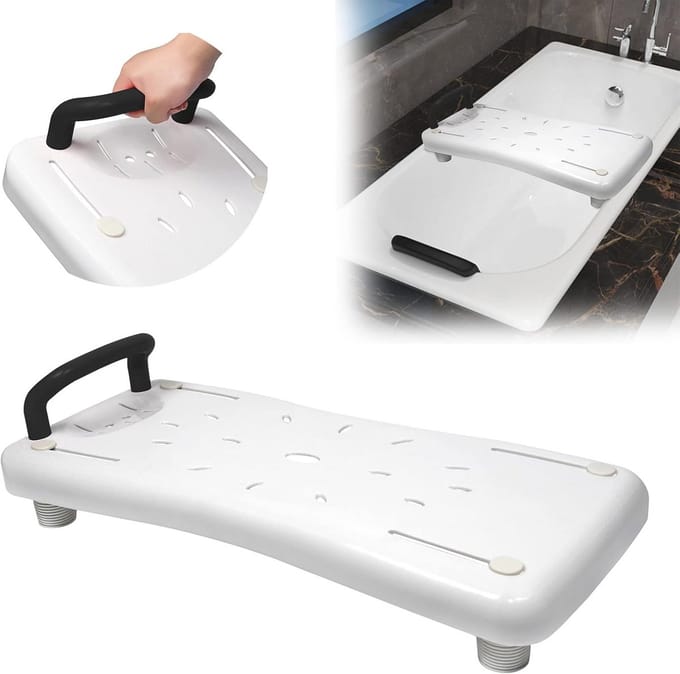 Ergonomische Badkuipstoel met Antislip Handgreep voor Senioren