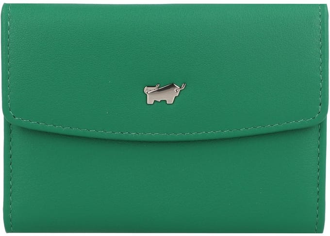 Braun Büffel Joy Portemonnee RFID-bescherming Leer 10.5 cm - Dames - Horizontaal - indigo violet