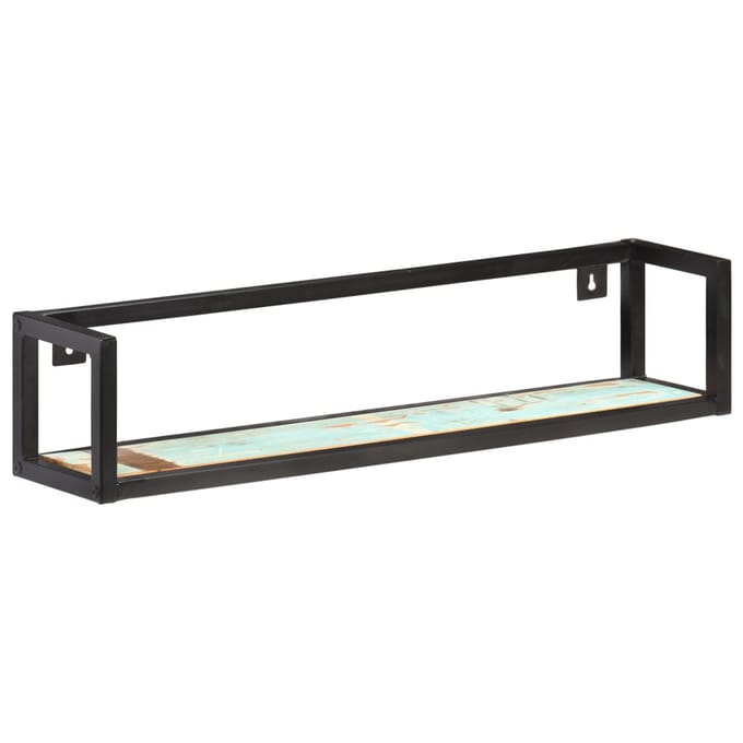 vidaXL - Wandschappen - 2 - st - 80 - cm - massief - gerecycled - hout