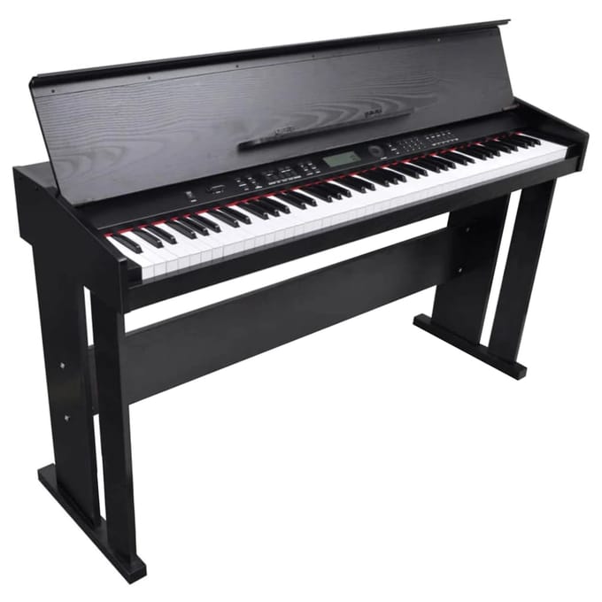 vidaXL - Elektronische/Digitale - piano - met - 88 - toetsen - en - bladhouder