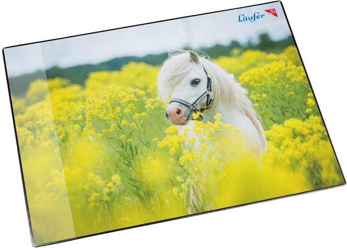 Läufer schrijfonderlegger Paard in het Koolzaadveld, 400 x 530 mm