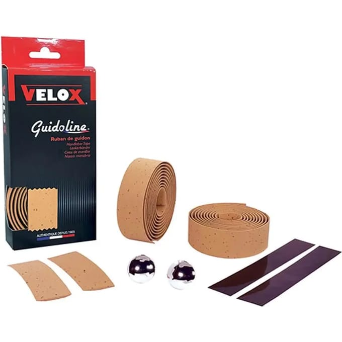 Velox Stuurtape Maxi Cork Gel bruin (2st)