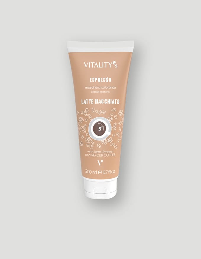Vitality's Masker Espresso Colouring Mask Latte Macchiato 200ml