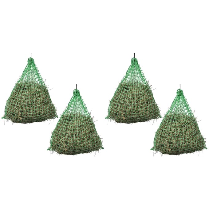 vidaXL - Hooinetten - 4 - st - rond - 1x1 - m - PP