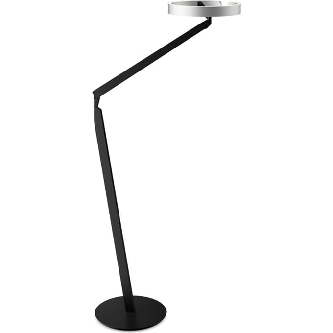 Occhio Gioia lettura vloerlamp - zilver mat