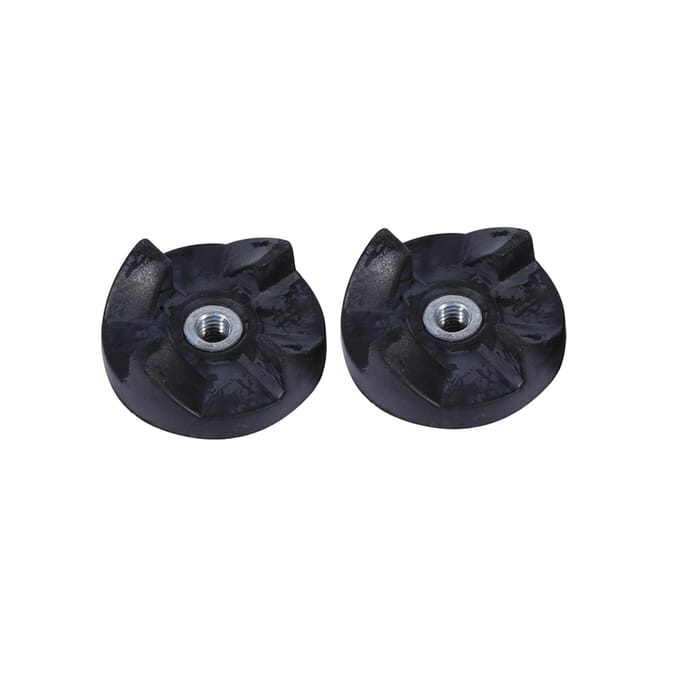 Remplacement de 2 engrenages de base 2 engrenages de lame en caoutchouc Pièces de rechange pour centrifugeuse Magic Bullet 250 W gray