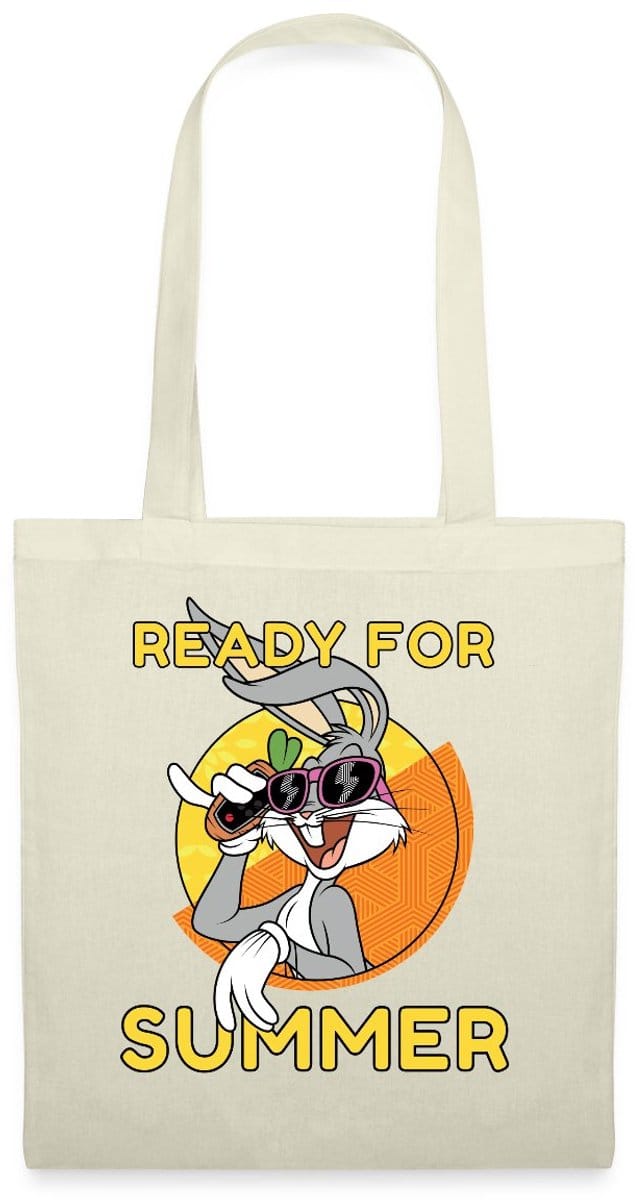 Looney Tunes Bugs Bunny Ready For Summer Tas Van Stof Schoudertas