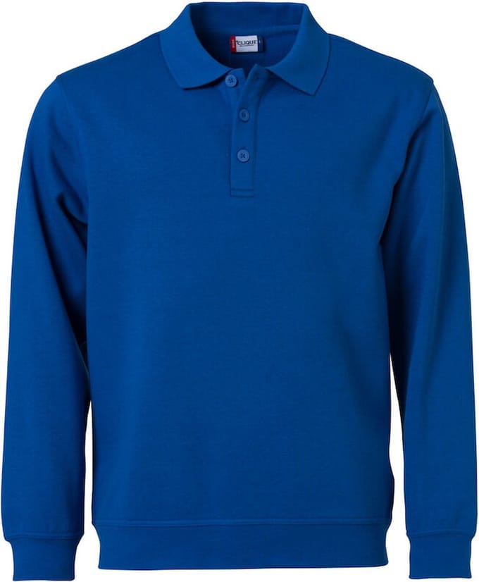 Clique Basic Polo Sweater 021032 - Kobalt - S