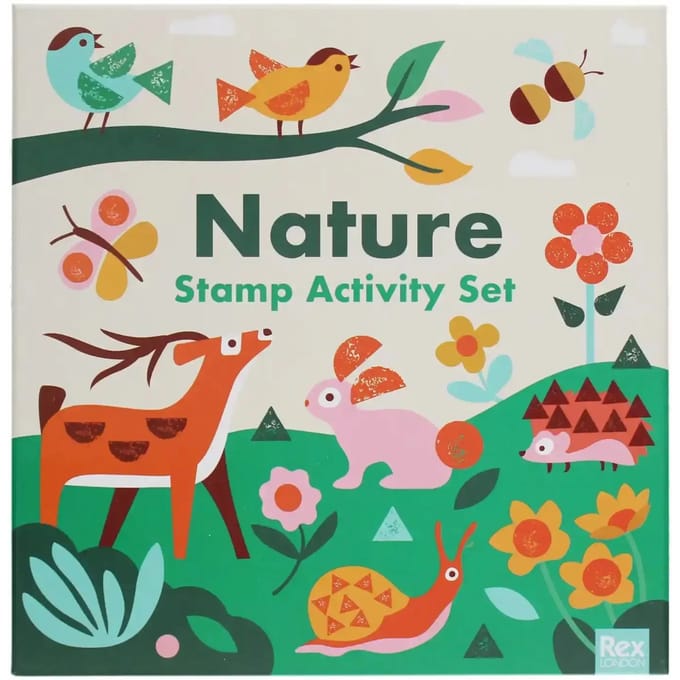 Zestaw kreatywny Stamp Activity Set Nature – Rex London