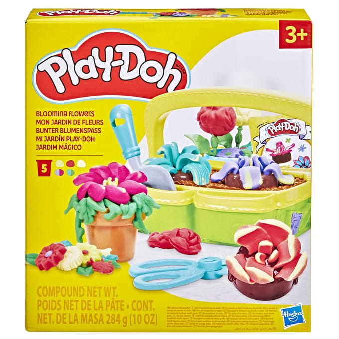 Play-Doh Bloeiende Bloemen Speelset - Boetseerklei - Inclusief 5 Play-Doh potjes