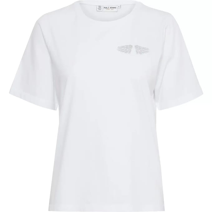 Dames-T-shirt Pulz Jeans Brielle Wing