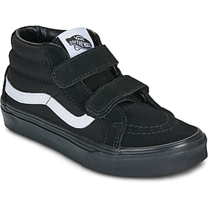 Vans  Hoge Sneakers UY SK8-Mid Reissue V (CANVAS   SUEDE) BLK/BLK
