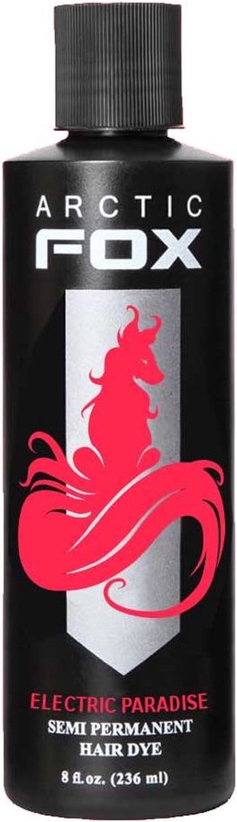 Electric Paradise, semi permanente haarverf UV Neon rood/roze - 236 ml - Arctic Fox