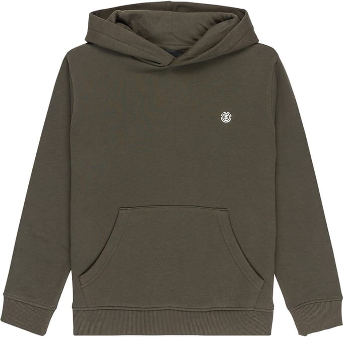 Element Icon Embroidery Hoodie Groen 14 Years Jongen