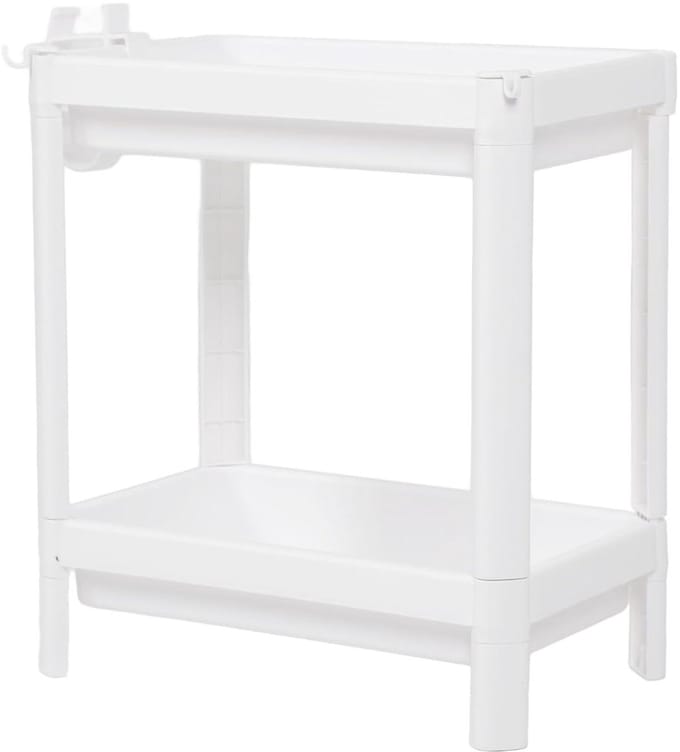 Omgoods - Badkamer Torenkast Plastic Organizer met Planken