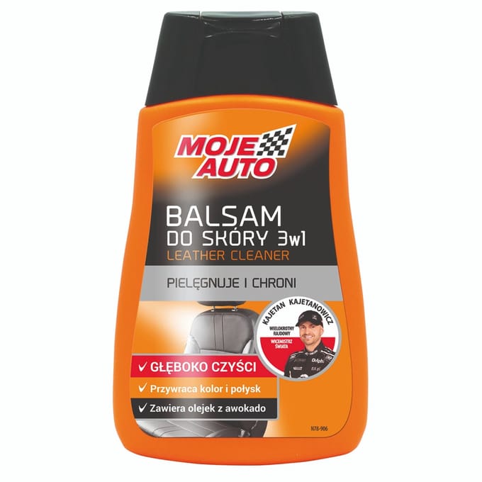 Moje Auto - Balsem voor Leder - 3in1 - 250ml - Avocado Olie