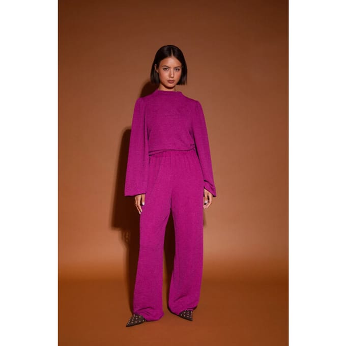 Studio Amaya Isla Dames - trainingsbroek - Fuchsia - Maat M