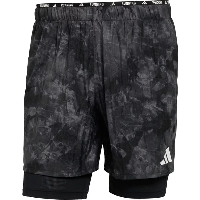 regular fit sportshort in 2-in-1-look