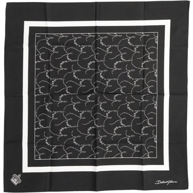 Bloemenprint Zakdoek