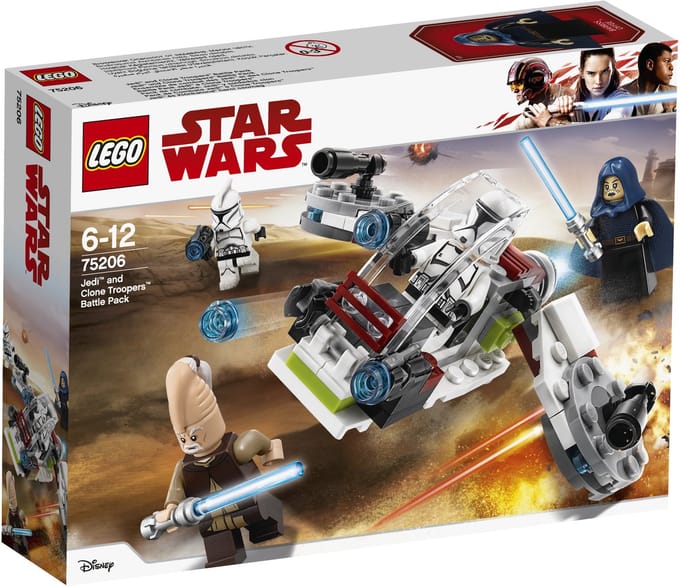 Jedi en Clone Troopers Battle Pack
