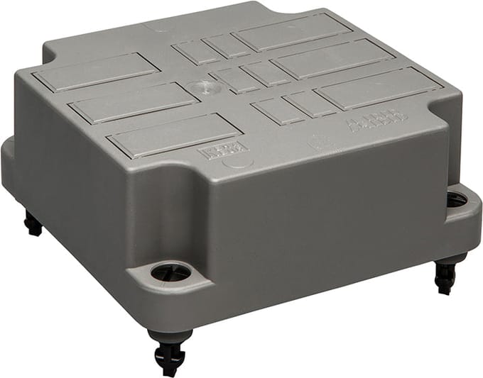 ABB 3640 GST18 Connector Afdekking Grijs Gerecycled - 1SPA007130F9500 [2 Stuks]